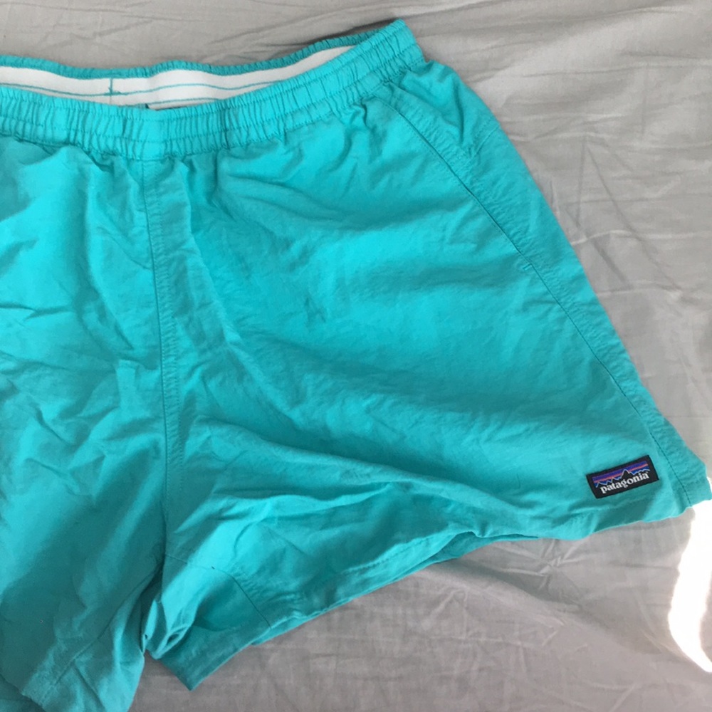 Teal Patagonia Shorts